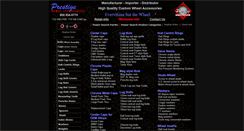 Desktop Screenshot of prestigewheel.com